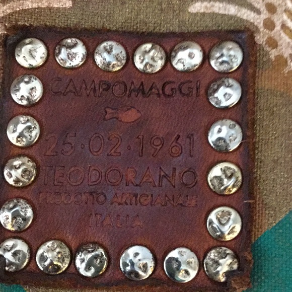 NWT Campomaggi Italian Canvas Tote - Picture 4 of 7